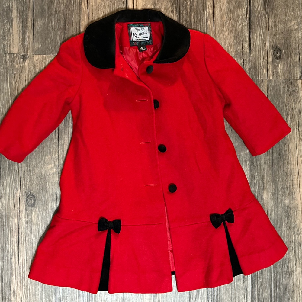 Rothschild Vintage Toddler Wool Coat